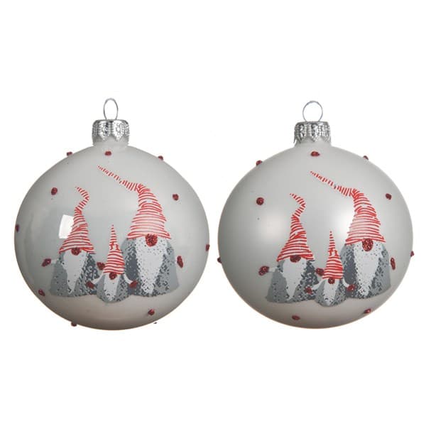 Glob - Gnome Deco - Winter White - mai multe modele | Kaemingk