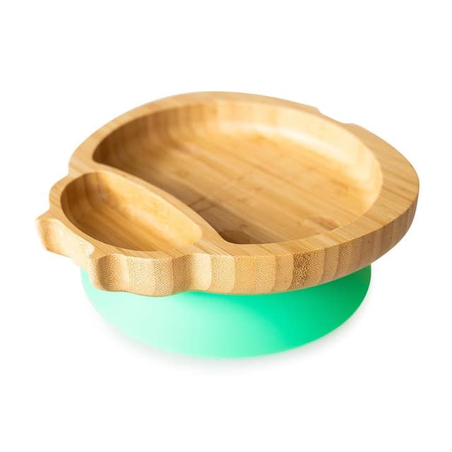 Farfurie - Bambus - Buburuza - Verde | Eco Rascals