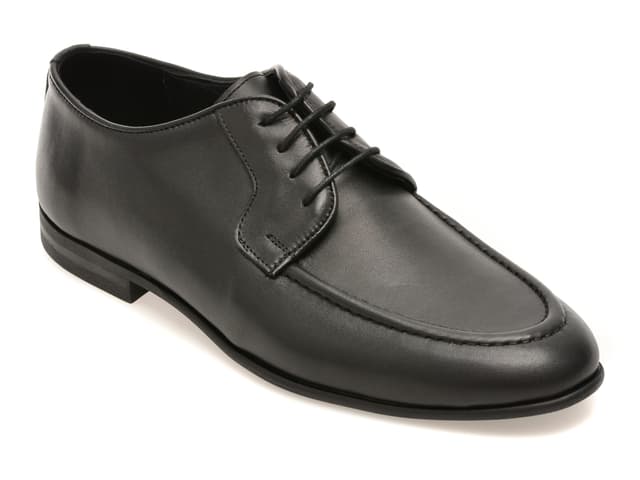 Pantofi eleganti BITE THE BULLET negri, FH2430, din piele naturala