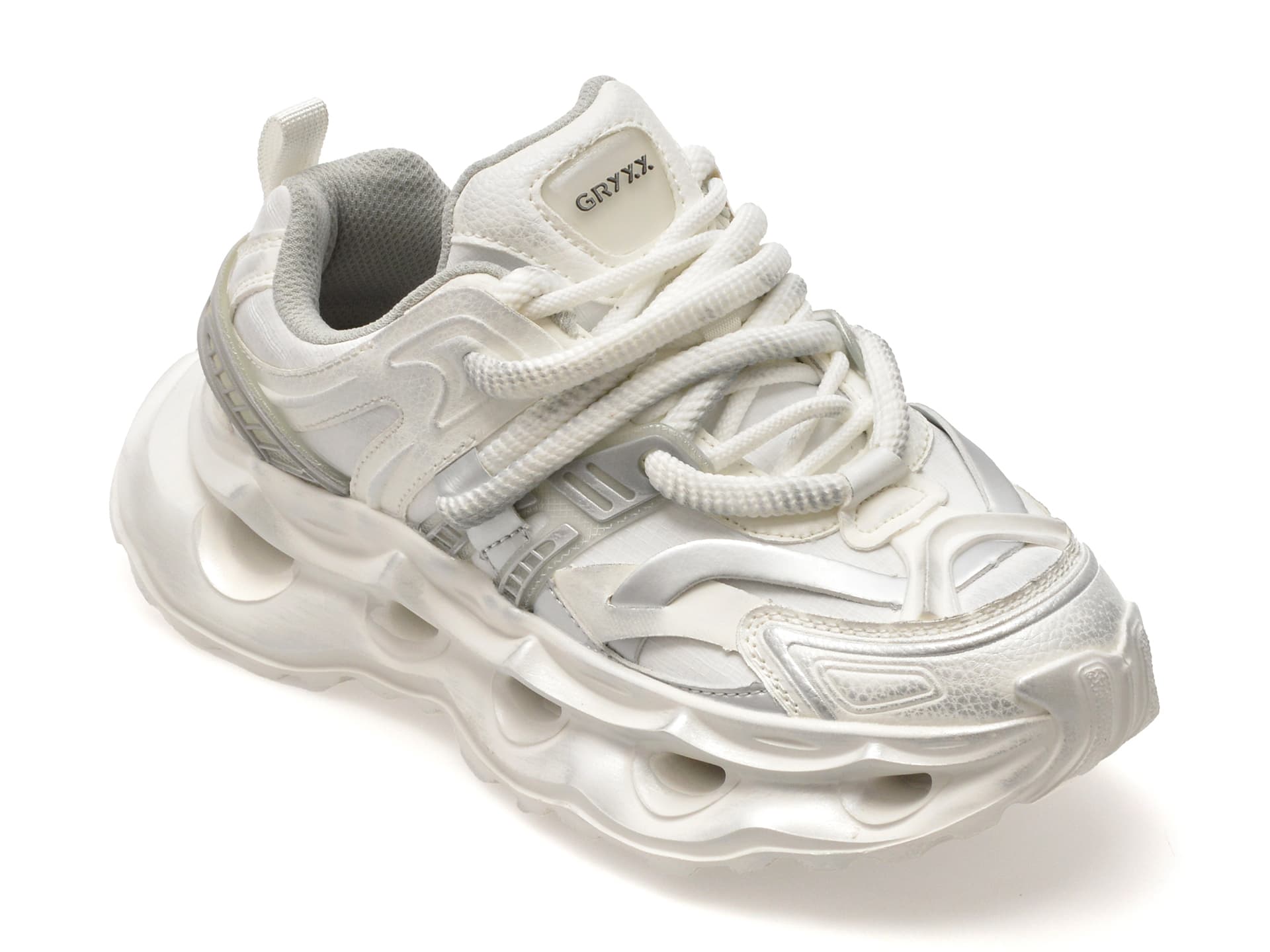 Pantofi sport GRYXX gri, 80410, din piele naturala