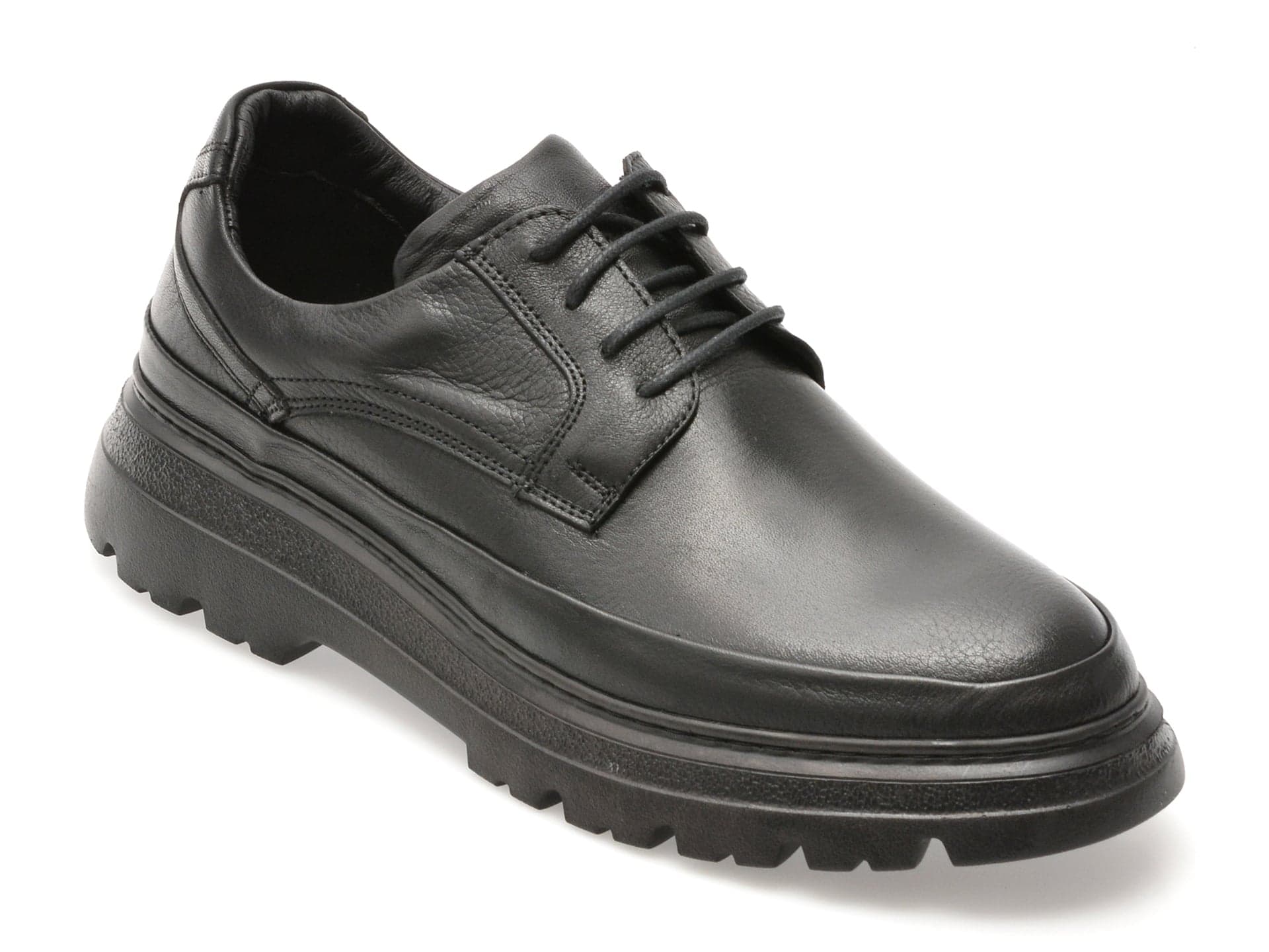 Pantofi GRYXX negri, M15670, din piele naturala