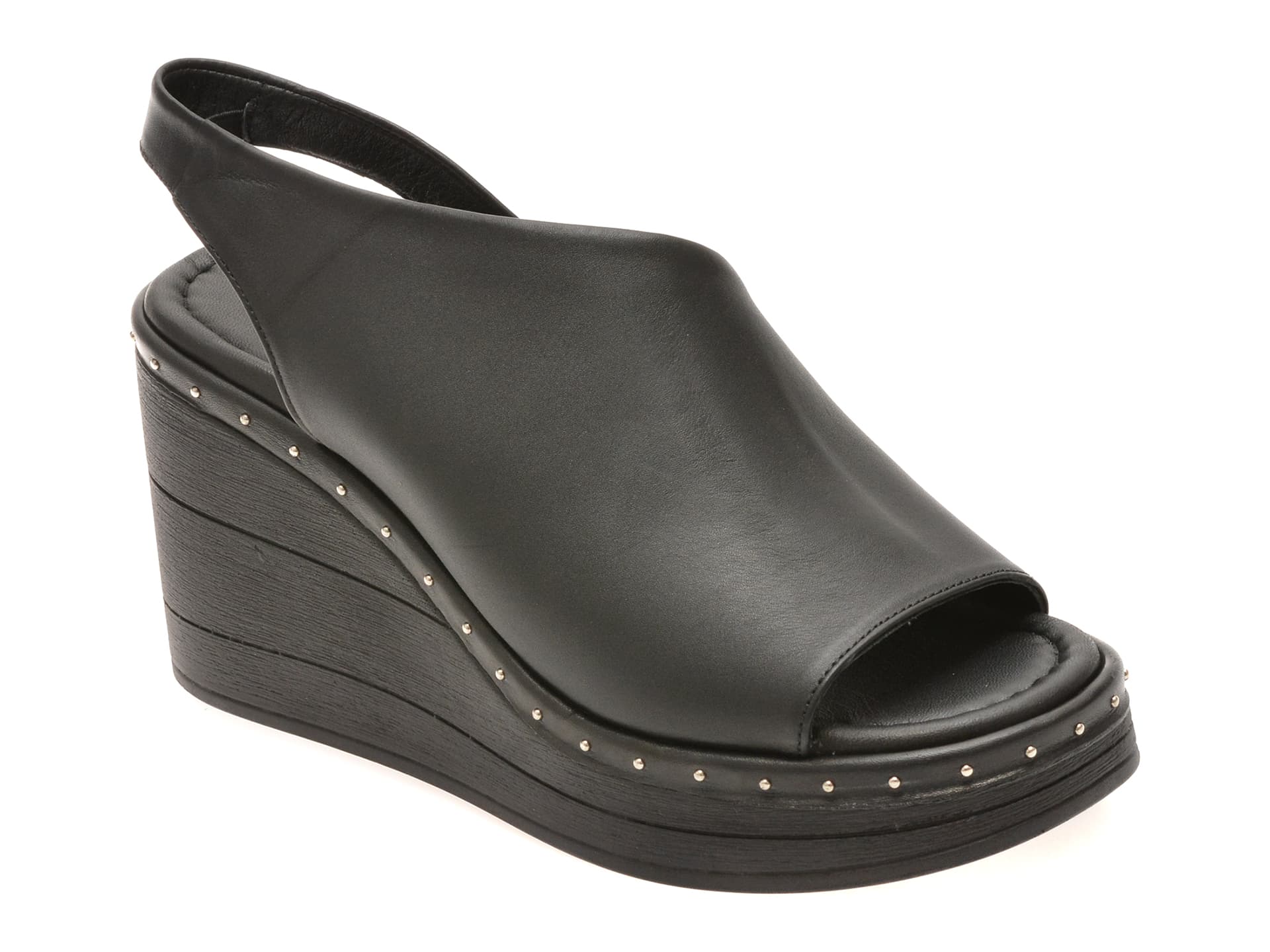 Sandale GRYXX negre, 1914289, din piele naturala