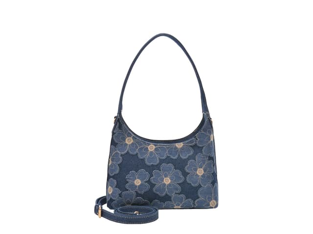 Geanta CALL IT SPRING albastra, MELLIE 407, din material textil