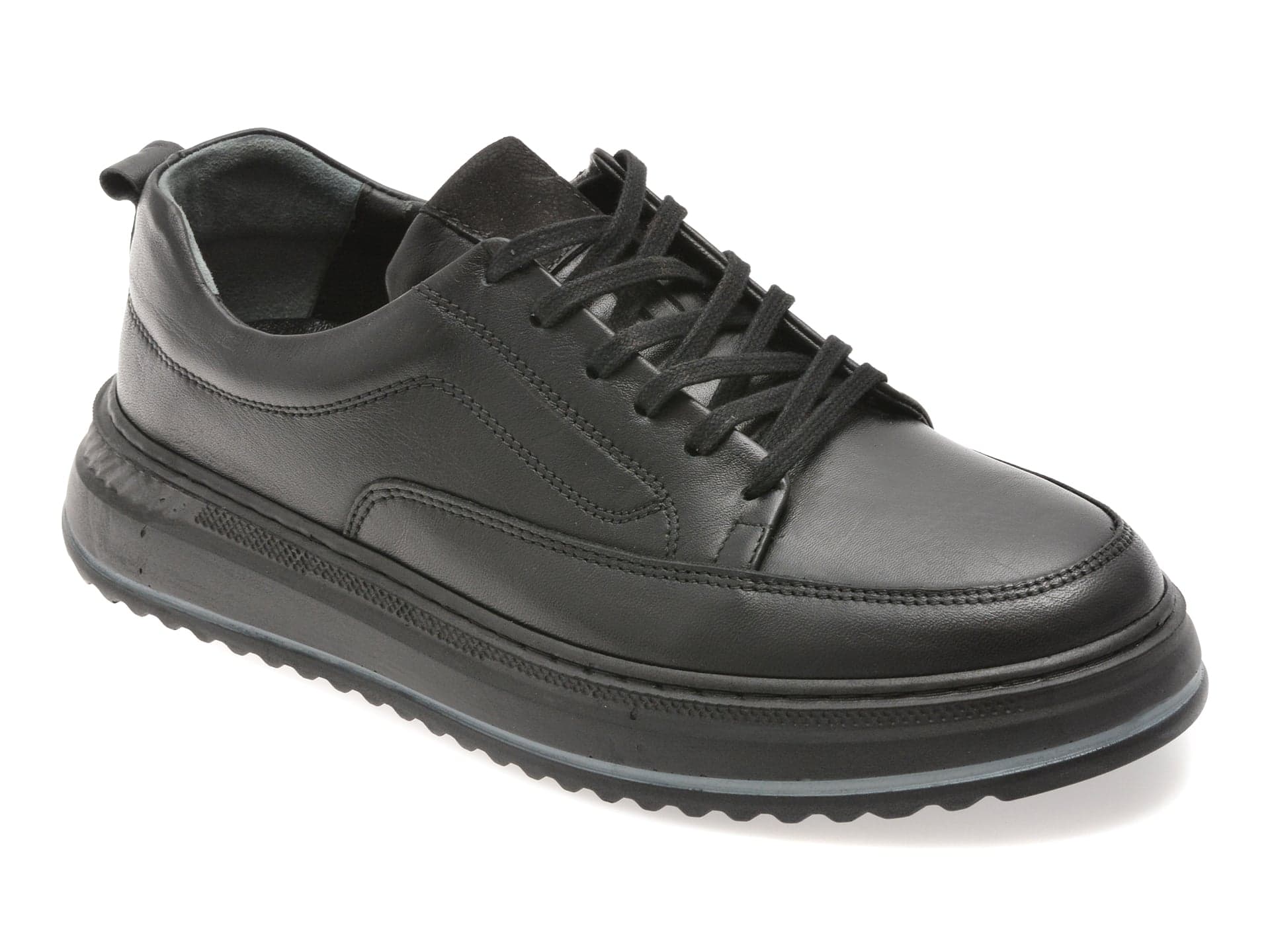 Pantofi sport GRYXX negri, BS4150, din piele naturala