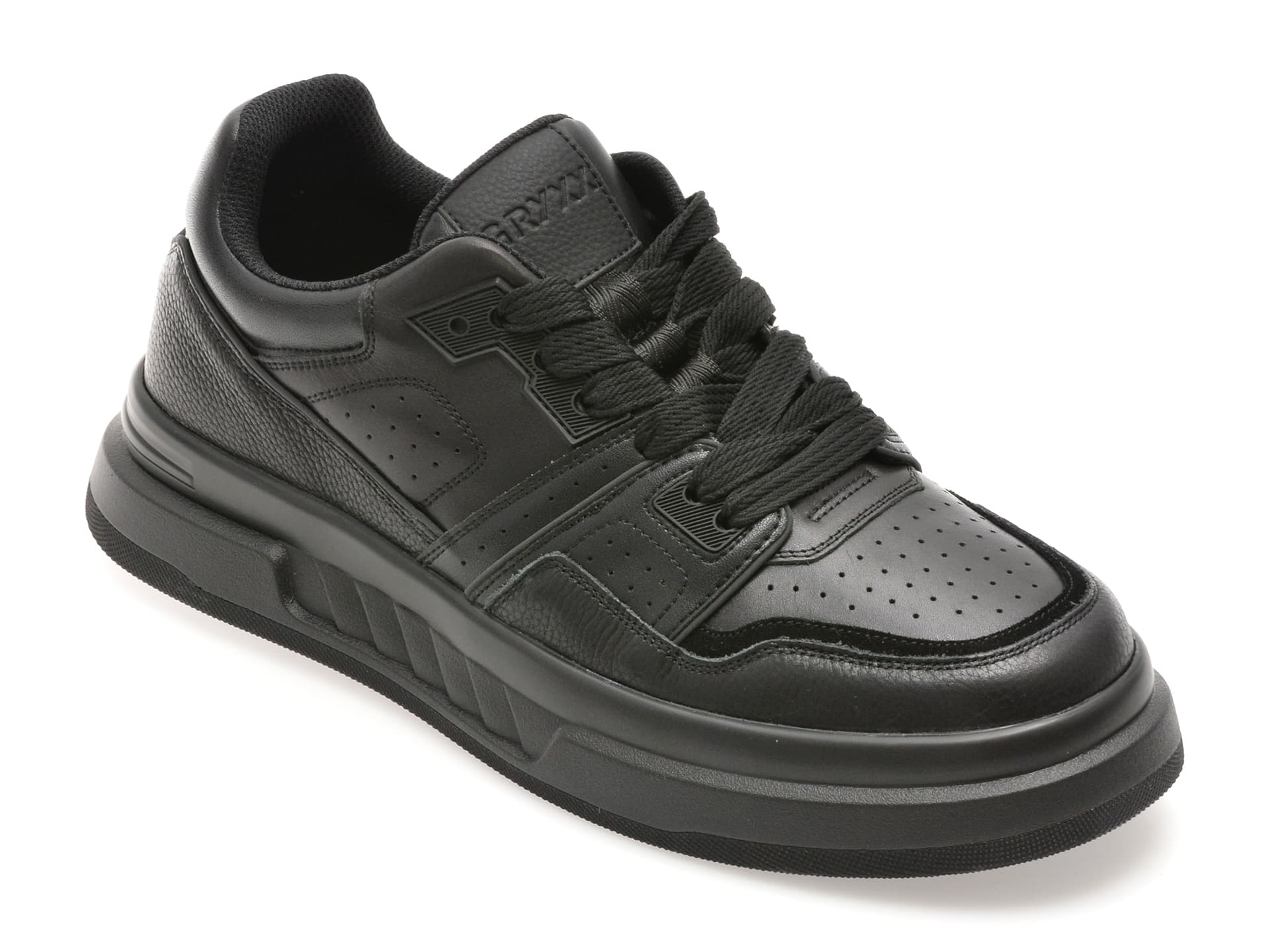 Pantofi sport GRYXX negri, 2987, din piele naturala