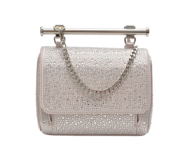 Geanta ALDO gri, BLINGCHIC 060, din material textil