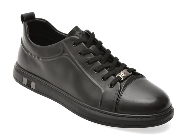 Pantofi sport GRYXX negri, 5623, din piele naturala
