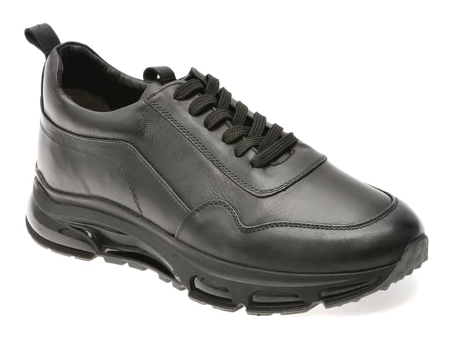 Pantofi sport GRYXX negri, MS2001, din piele naturala
