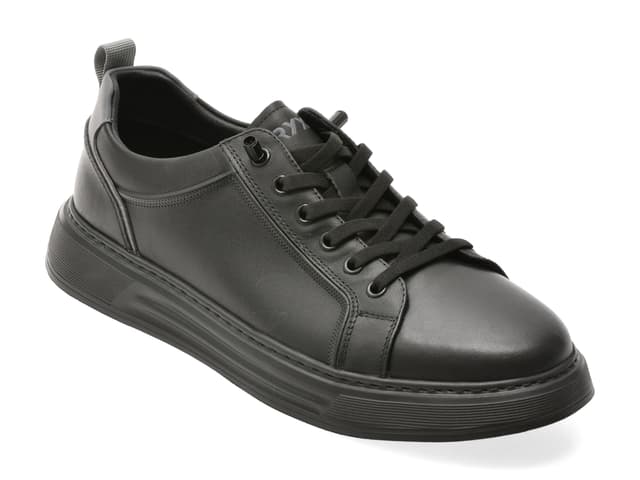 Pantofi sport GRYXX negri, 59716, din piele naturala