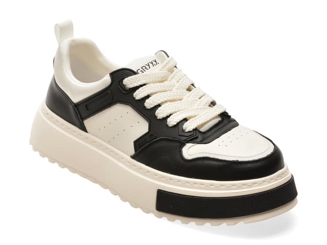 Pantofi sport GRYXX negri, 59938, din piele naturala