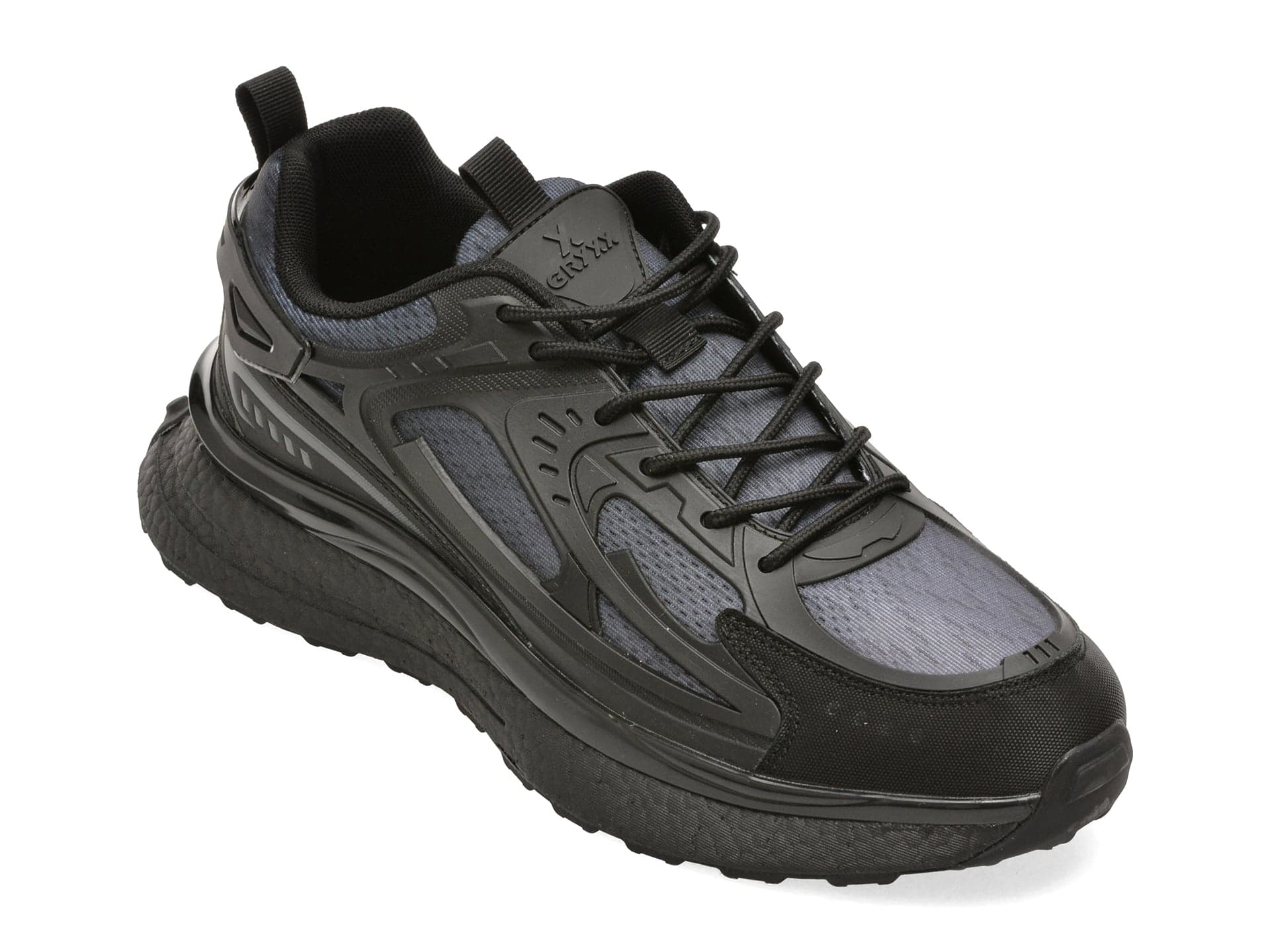Pantofi sport GRYXX negri, 33398, din piele ecologica