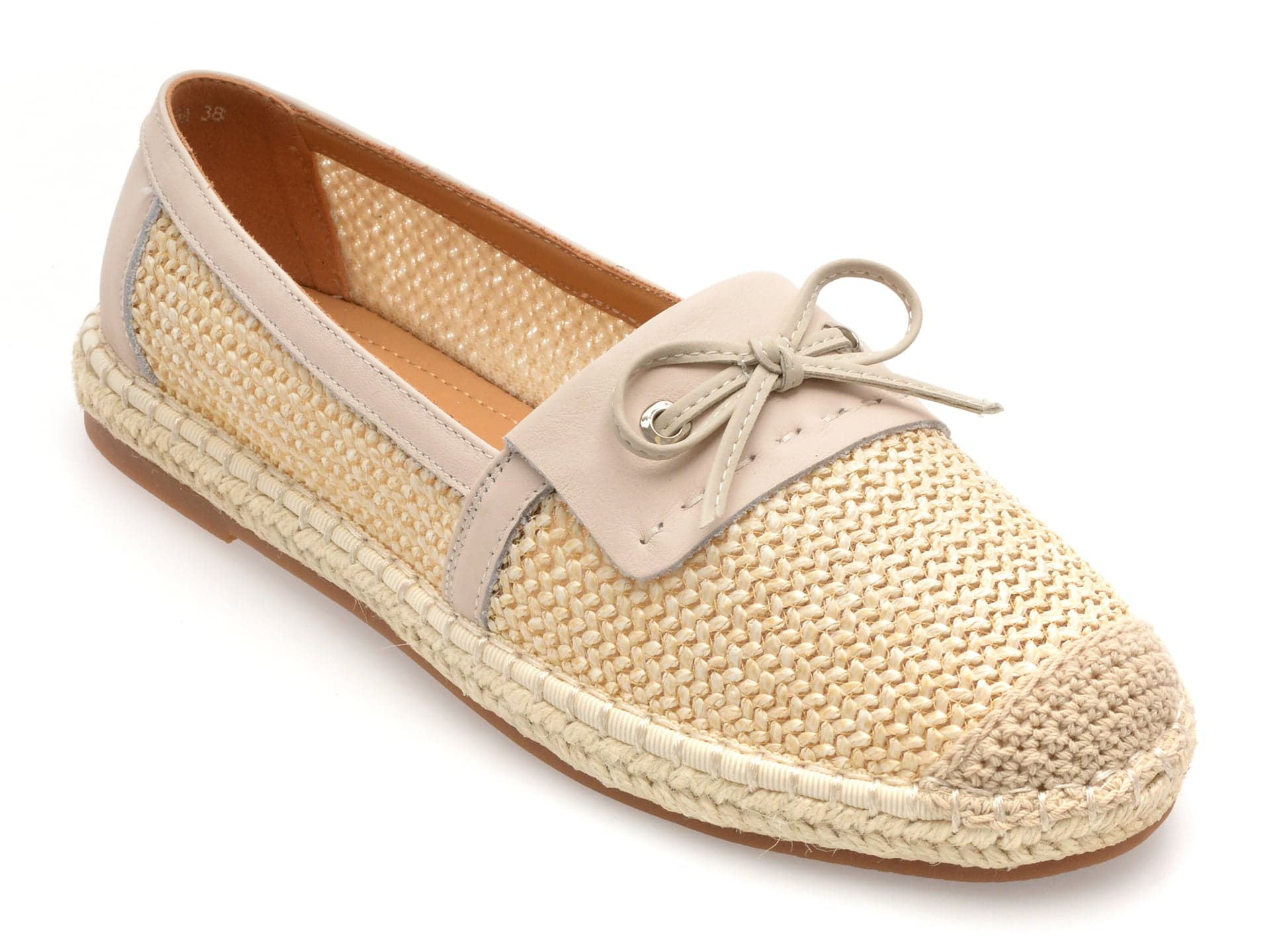 Pantofi EPICA bej, 2515, din material textil