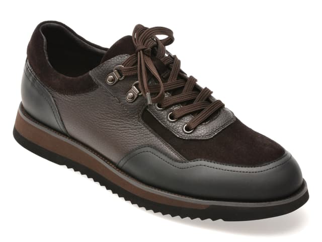 Pantofi sport GRYXX maro, 2602, din piele naturala