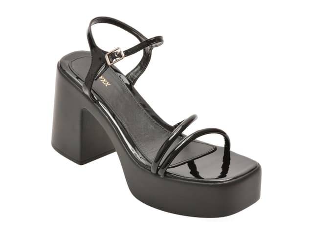 Sandale GRYXX negre, 925, din piele ecologica