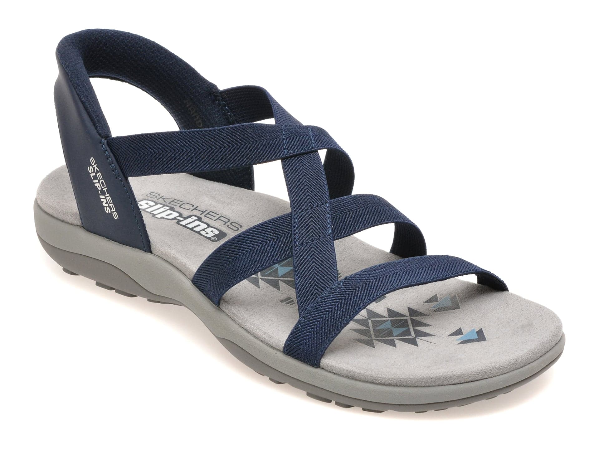 Sandale SKECHERS bleumarin, 163460, din material textil