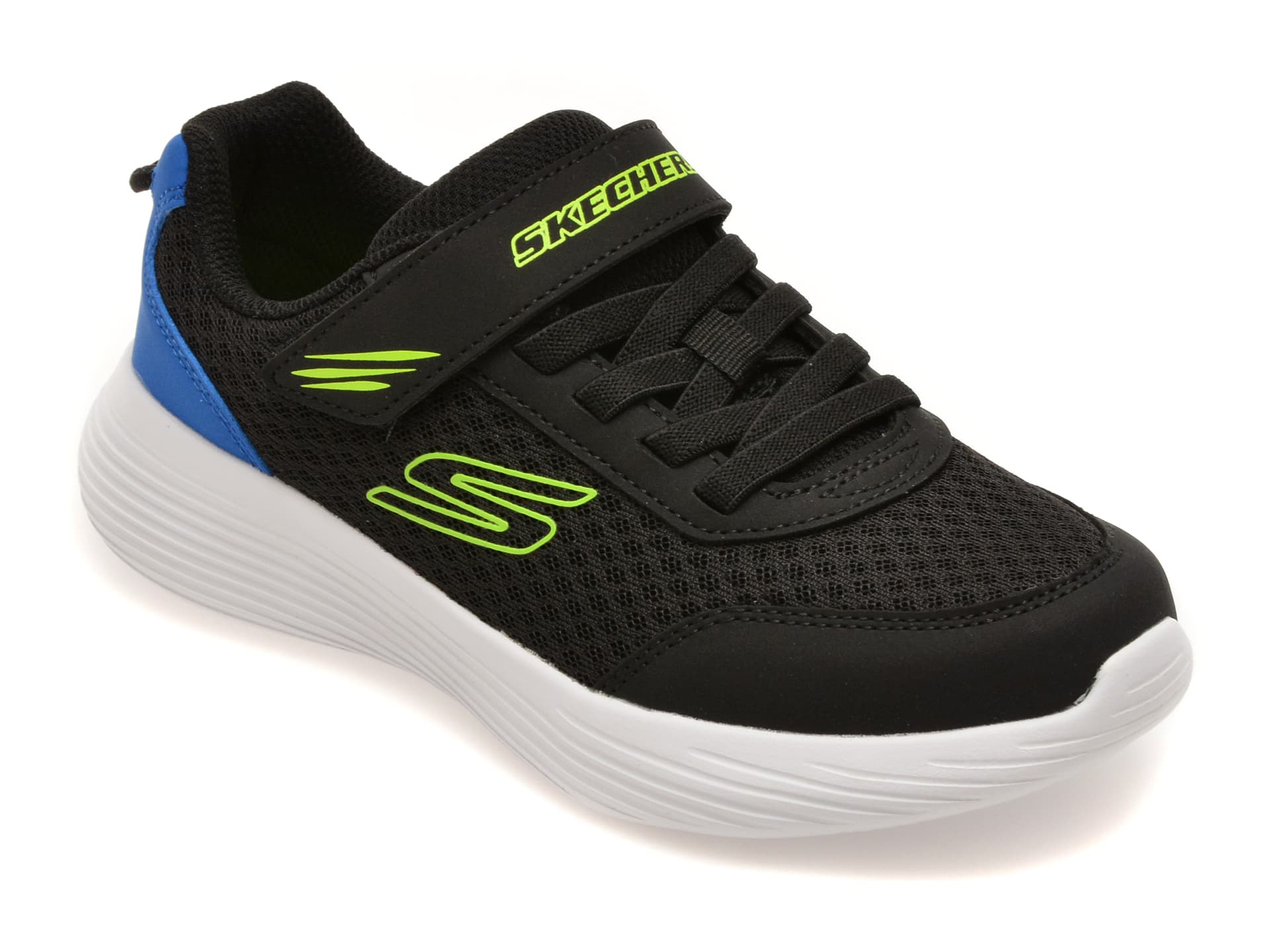 Pantofi sport SKECHERS negri, 405084L, din material textil