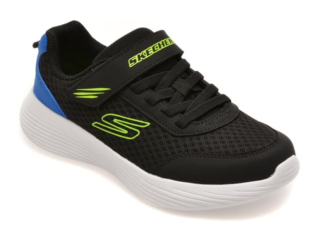 Pantofi sport SKECHERS negri, 405084L, din material textil