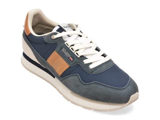 Pantofi sport PEPE JEANS bleumarin, MS40024, din material textil