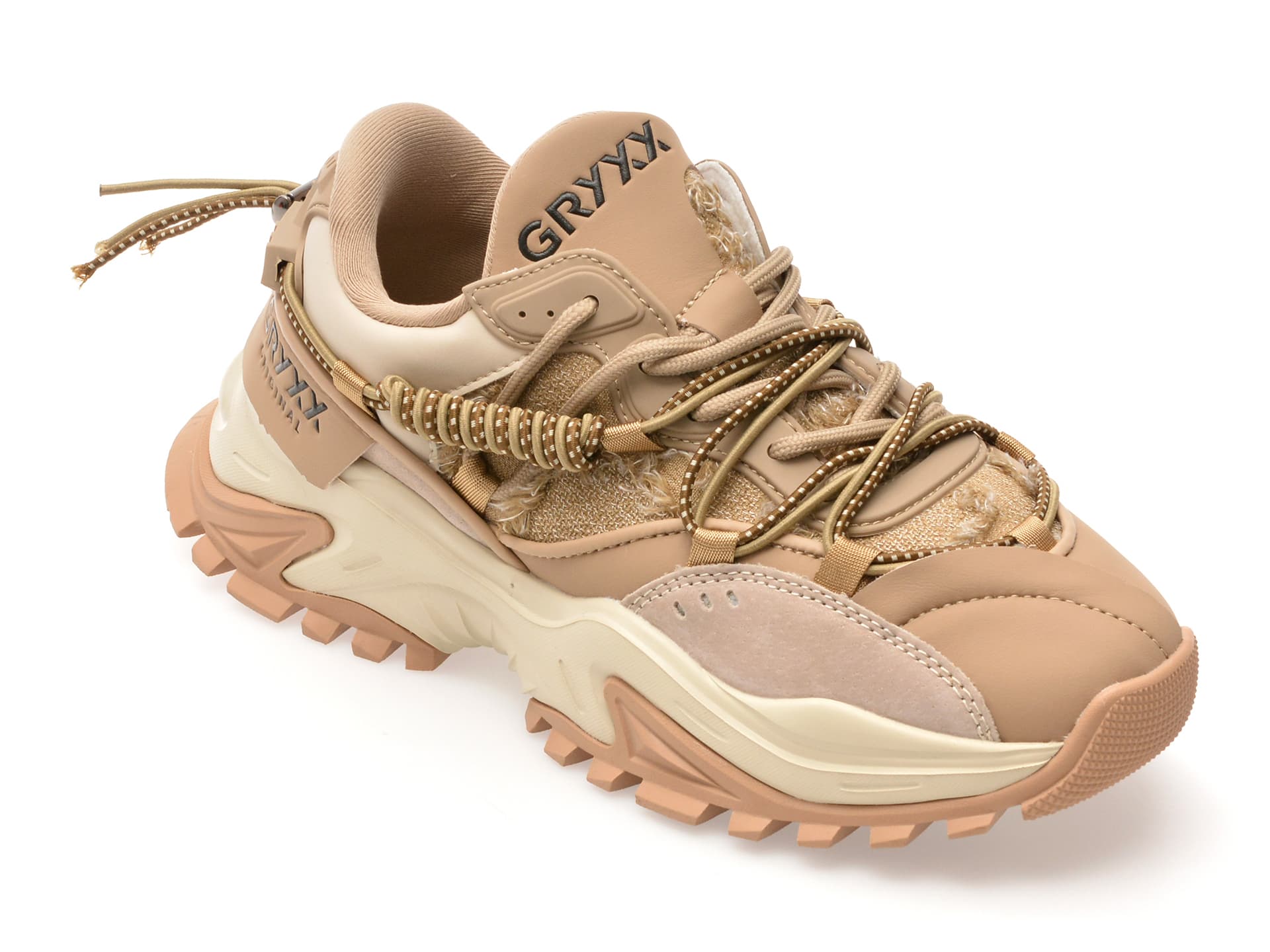 Pantofi sport GRYXX maro, 82691, din material textil