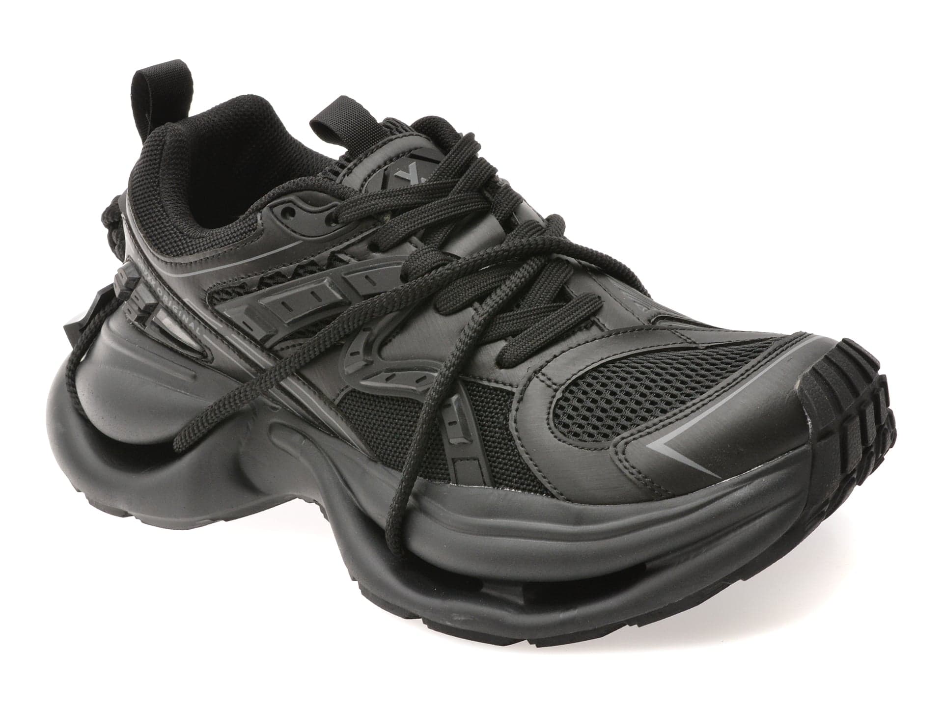 Pantofi sport GRYXX negri, 2365, din material textil
