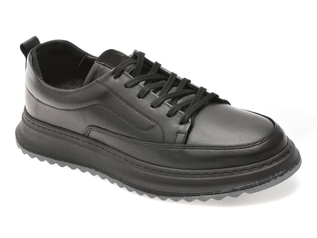 Pantofi sport GRYXX negri, BS41501, din piele naturala