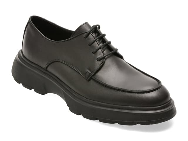 Pantofi BITE THE BULLET negri, RM101, din piele naturala