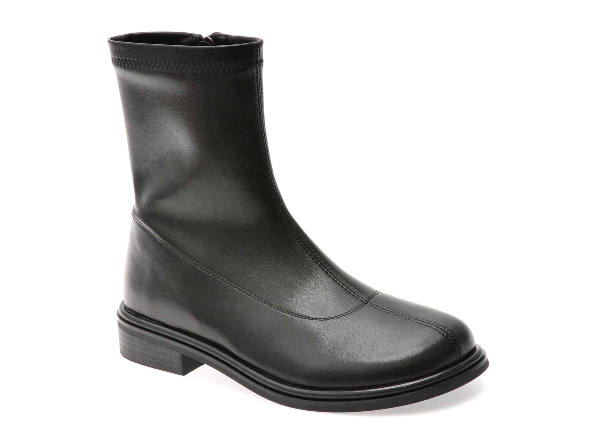 Ghete GRYXX negre, 56166, din piele ecologica