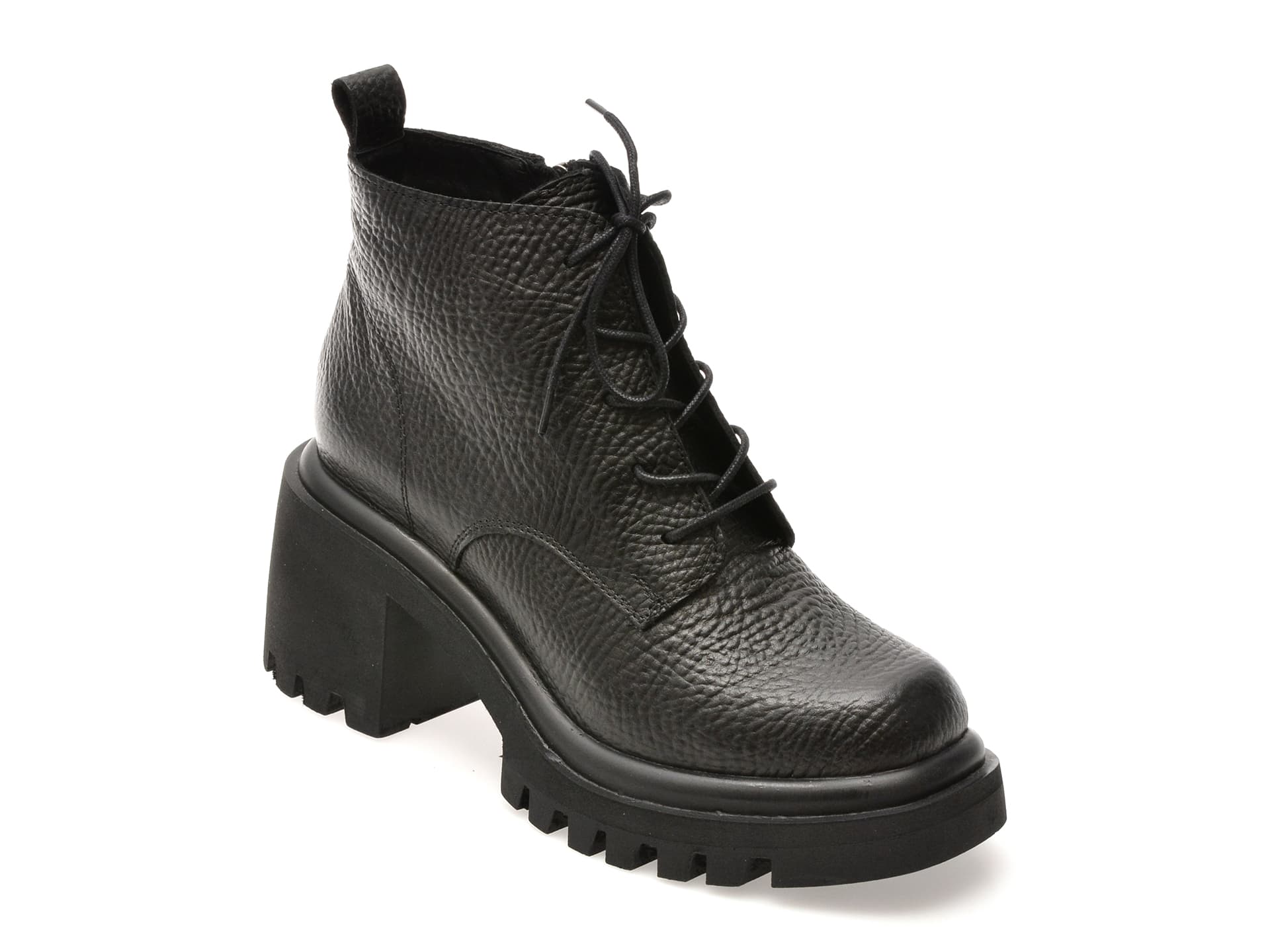 Ghete GRYXX negre, 3772773, din piele naturala