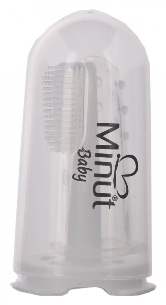 Periuta Minut baby pentru gingii si dinti bebelusi 3+