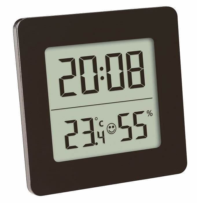 Termometru si higrometru digital cu ceas si alarma TFA 30.5038.01