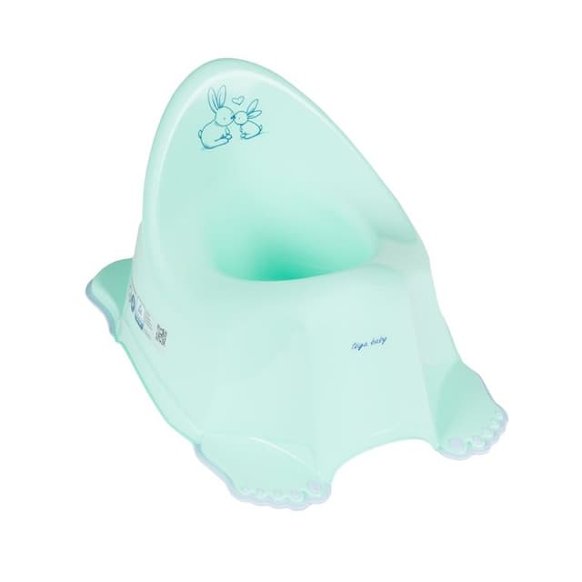 Olita anti-derapanta muzicala Little Bunnies verde