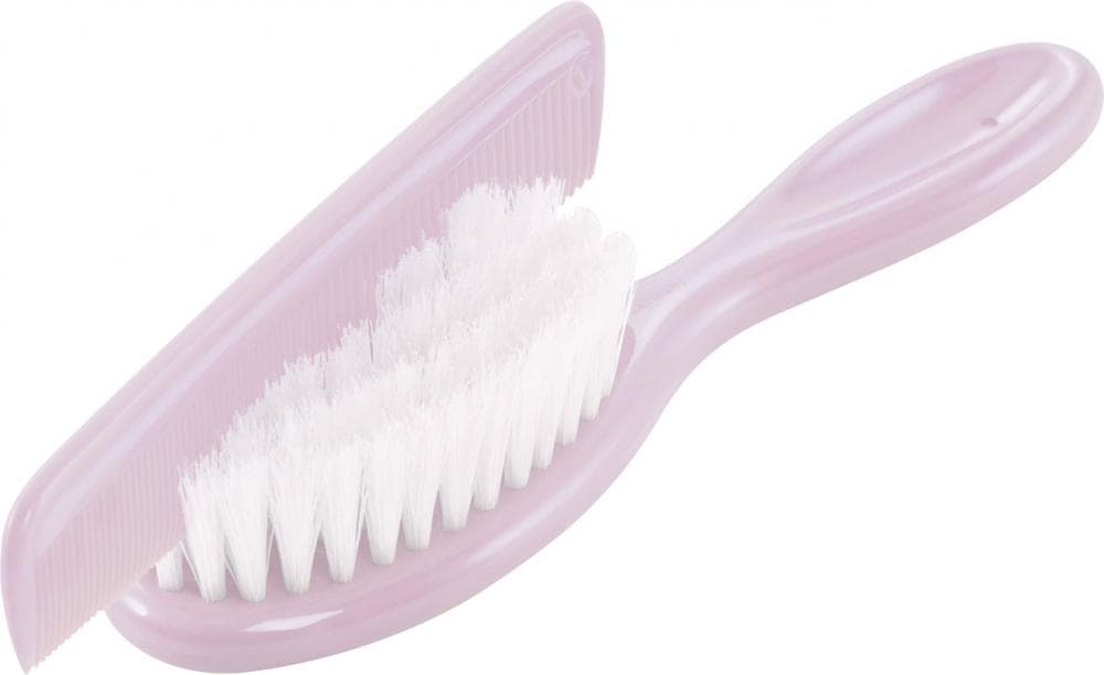 Perie si pieptan pentru bebelus Tender rose Rotho-babydesign