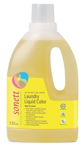 Detergent ecologic lichid pentru rufe colorate 1.5L Sonett