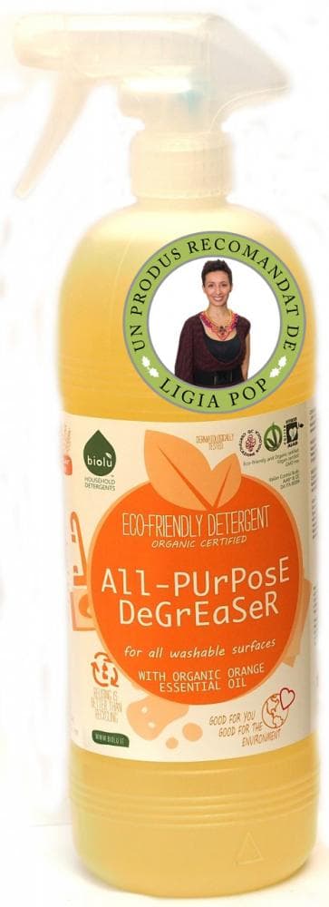 Detergent ecologic universal cu ulei de portocale 1L