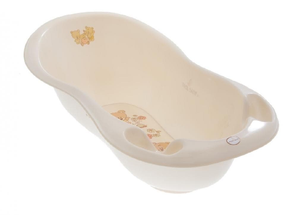 Cadita copii Tega Baby Lux Bear 102 cm Beige