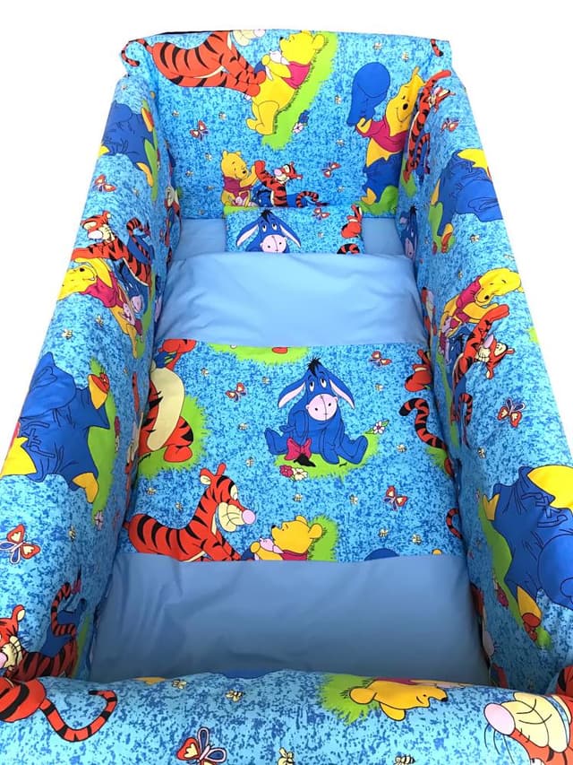 Lenjerie de pat Maxi Aiurila pe albastru 120x60 cm
