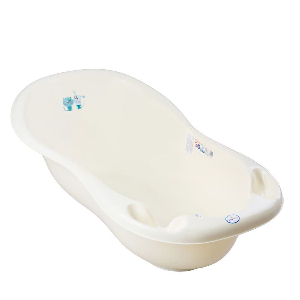 Set Cadita DogCat 86 cm cu senzor de temperatura Galben + Suport metalic