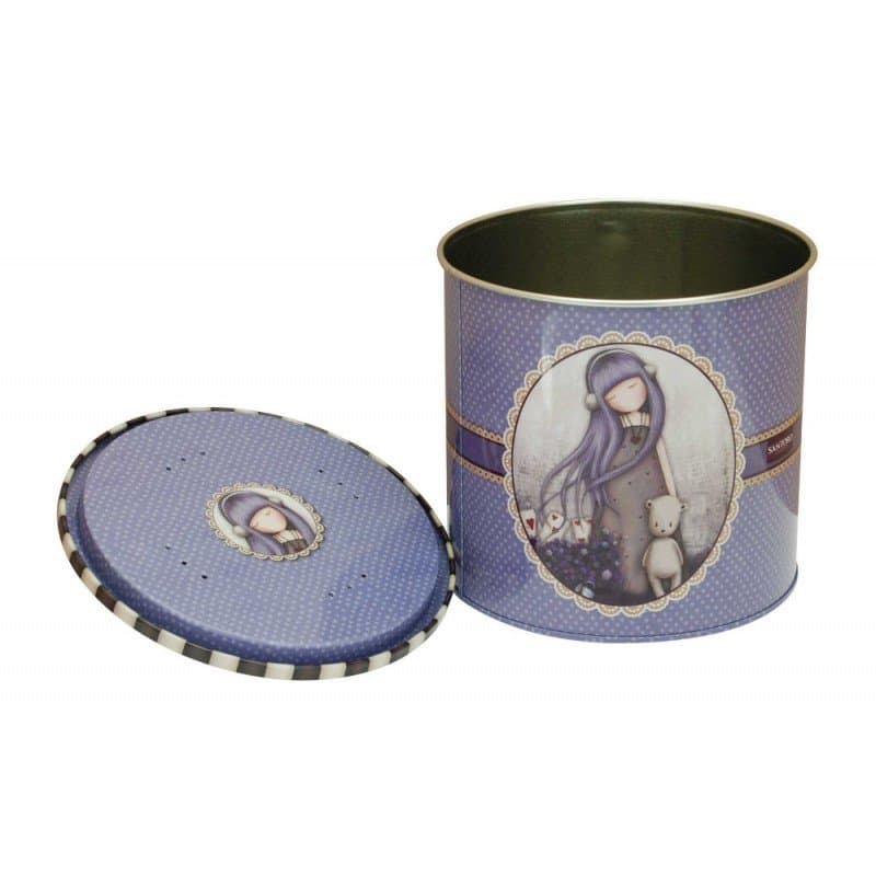 Cutie metalica pentru biscuiti Gorjuss Dear Alice