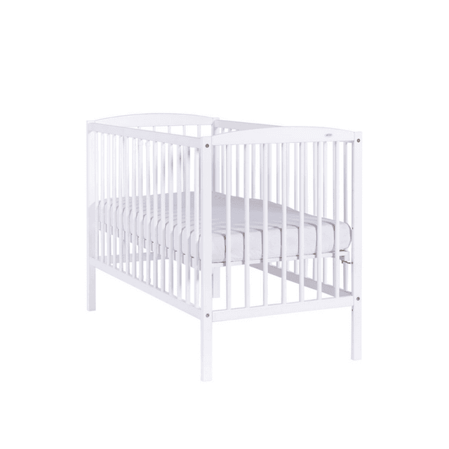 Patut pentru copii Drewex Clasico Alb + Saltea Cocos 8 Cm