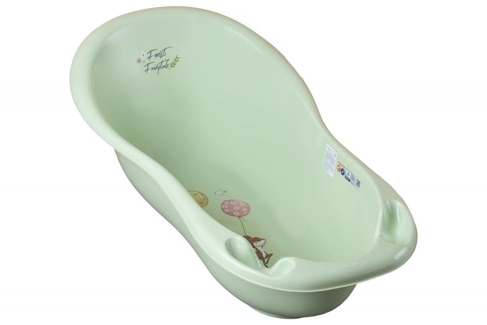 Cadita Tega Baby Forest 86 cm cu senzor de temperatura Verde