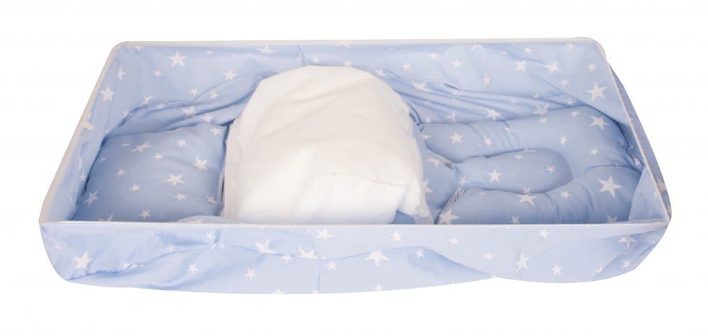 Husa protectie scoica auto cu reductor Blue Stars