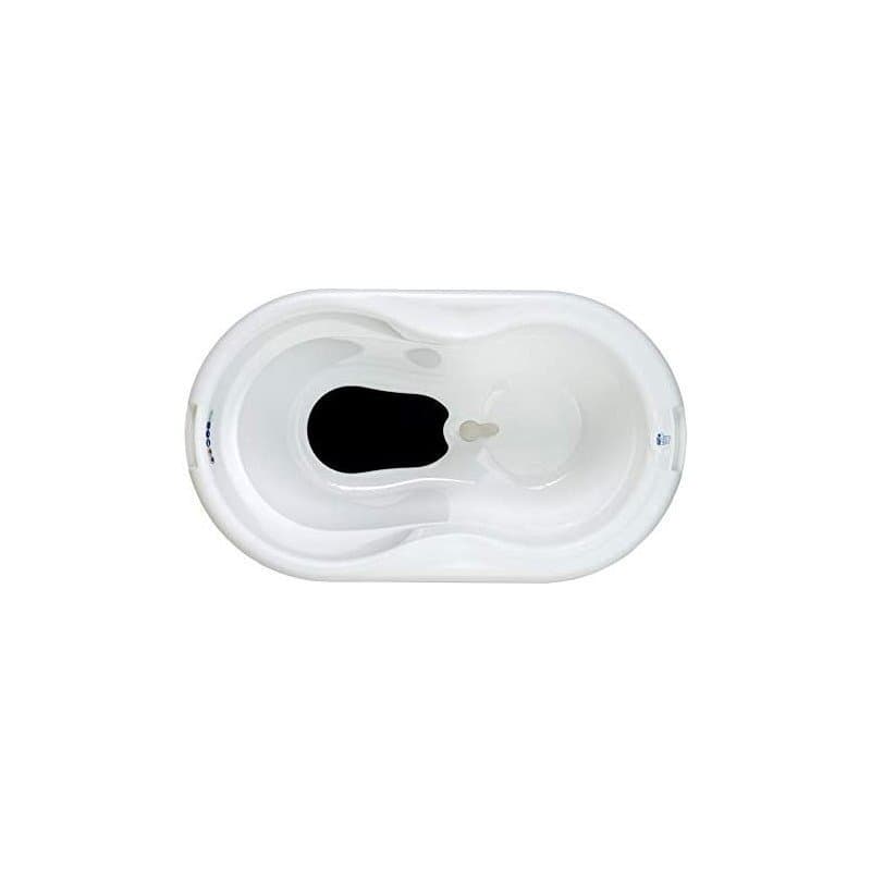 Cadita cu covoras antiderapant Top White Rotho-babydesign