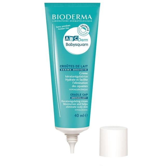 Lotiune pentru cruste de lapte Bioderma ABCDerm Baby Squam 40ml
