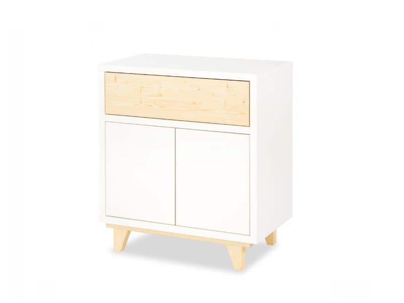 Mobilier camera copii si bebelusi Lydia alb natur