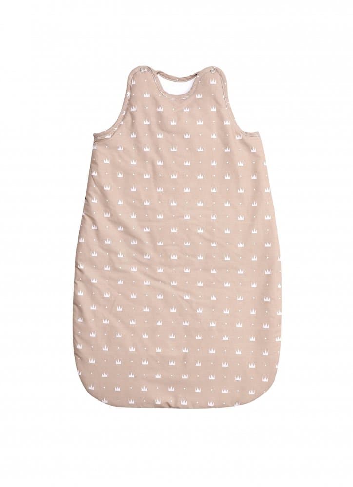 Sac de dormit de primavaravara 85 cm bumbac ranforce Clouds Latte