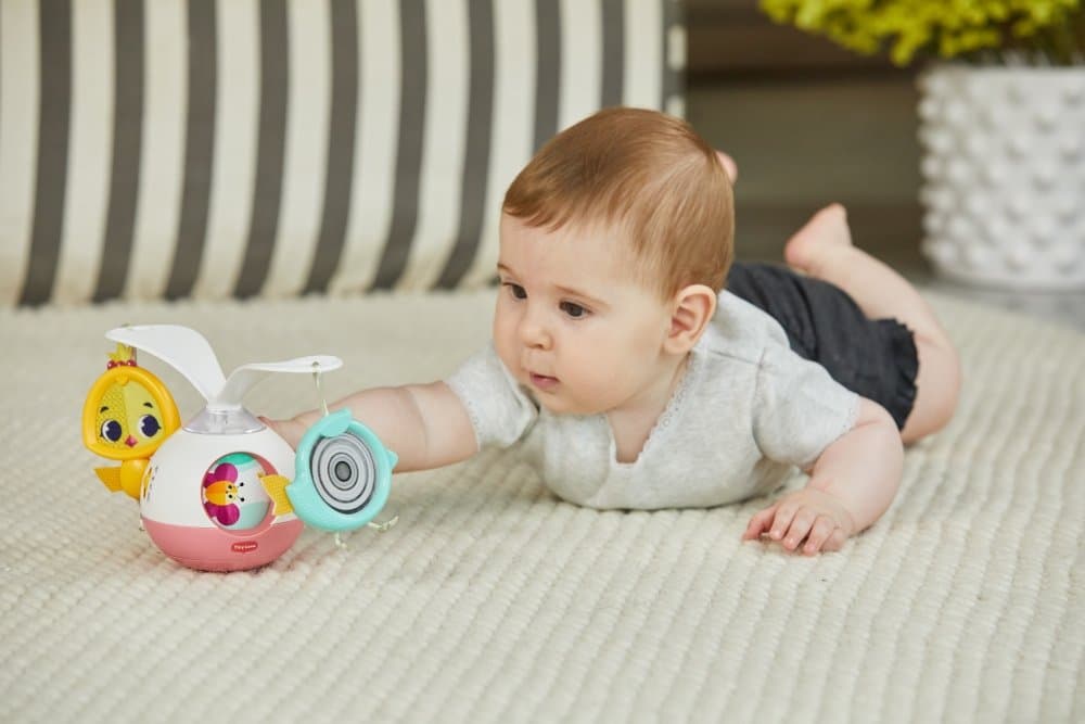Carusel muzical mobil 2 in 1 Tiny Love Tummy Time Tiny Princess Tales