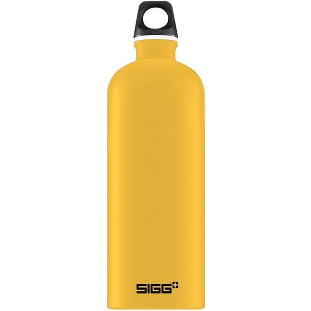 Bidon din aluminiu Traveller Mustard Touch 1L