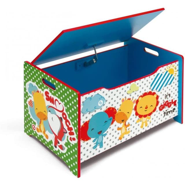 Ladita din lemn pentru depozitare jucarii Its Giggle Time