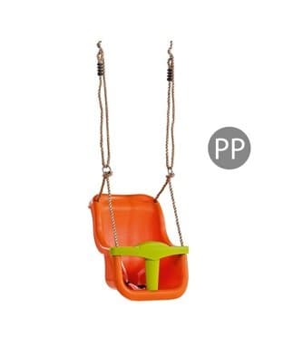 Leagan Baby Seat Luxe orangelime green franghie PP 10