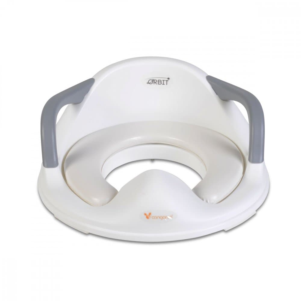 Reductor ergonomic pentru toaleta cu spatar Orbit Grey